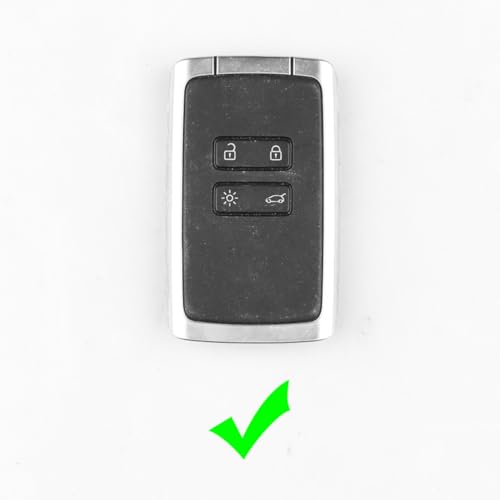 Housse de clé de voiture ABS Renault Koleos coque protection rigide - 3