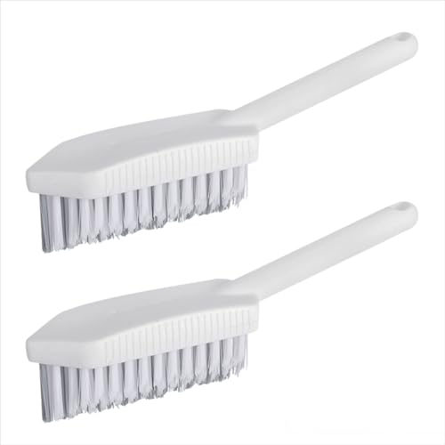 Cepillo de limpieza para hendiduras, plástico PP duradero para espacios reducidos, lechada, rieles de ventanas y zonas de difícil acceso, herramienta de limpieza del hogar para cocina, baño y detalles