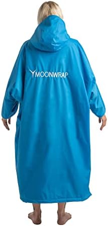 Frostfire Moonwrap - Adult Unisex Changing Robe with Fleece Lining - Waterproof Windproof Oversized Coat