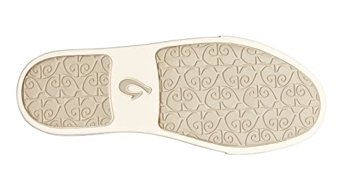 Olukai Pehuea Li Women's Slip On Sneakers, Casual Everyday Shoes With Drop-In Heel & Breathable Mesh Design, Lightweight & All-Day Comfort, Tapa/Tapa, 8.5 #TOP2