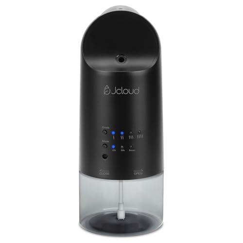 JCLOUD Plug in Diffuser for Essential Oils, Waterless Scent Diffuser Cover Up to 500 Sq. Ft. for Home, Office, Spa - Portable Wall Aromatherapy Device 160ML, Black by JCLOUD - Used condition - US$56.52
