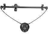 Left Driver Side Manual Window Regulator Assembly - Compatible with 1989-1997 Geo Tracker 2-Door