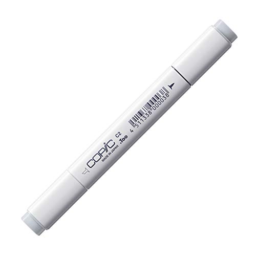 Copic Marker with Replaceable Nib, C2-Copic, Cool Gray