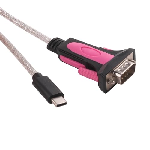 Convertidor FT232RL USB C a DB9 con transmisión RS232 estable para programar centralitas 2
