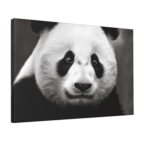 Décoration murale panda impression sur toile moderne pour salon et bureau