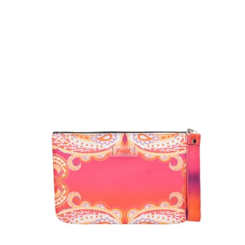 Mini pochette femme rose sac de soirée et petite maroquinerie estivale F**K Sunrise