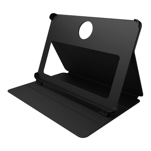 TCL Custodia per Tablet NXTPAPER 11 Plus - Cover Flip Slim in Pelle PU con 3 Angoli Regolabili, Design Magnetico per Stylus, Funzione Auto Sleep/Wake, Nero - Immagine 1