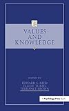  Values and Knowledge (Jean Piaget Symposia Series) (English Edition)