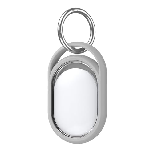 KOOLRIVER�EFor Xiaomi Tag �P�[�X �J�o�[ TPU �\�t�g�P�[�X ���� �J���r�i�t�� For �V���I�~ �^�O �X�}�[�g�g���b�J�[ �����h�~ ���P�[�V���� �g���b�J�[ 2026���f��(�O���[)