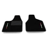 PROTECTION : Seuil de seuil en caoutchouc résistant électrosoudé sur le tapis conducteur, positionné en correspondance avec les pédales pour renforcer les zones les plus sujettes à l'usure.