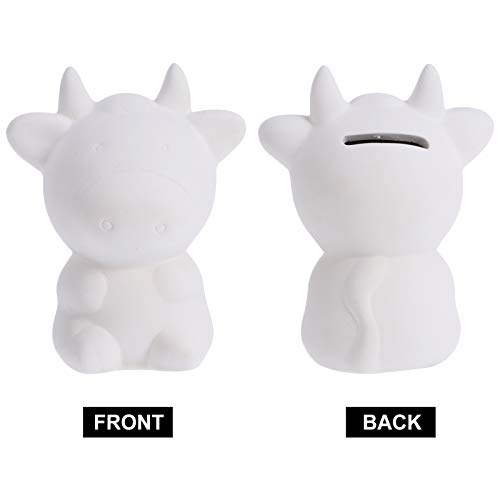 STOBOK Pintar O Seu Próprio Banco Piggy Caixa de Dinheiro Com O Jogo Da Pintura Animal Decorar O Seu