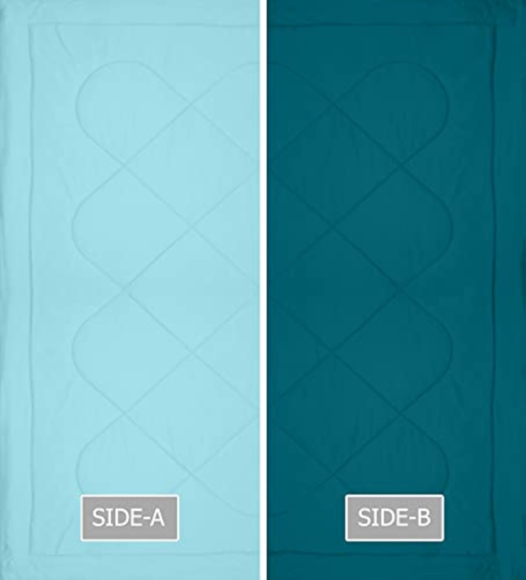 Microfibre Reversible Double Bed King Size Comforter for All Weather