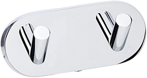 Smedbo "Home" Double Towel Hook, Polished Chrome, 9 x 4 x 4 cm
