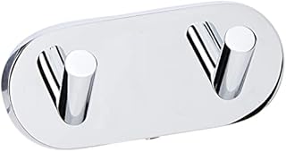 Smedbo "Home" Double Towel Hook, Polished Chrome, 9 x 4 x 4 cm