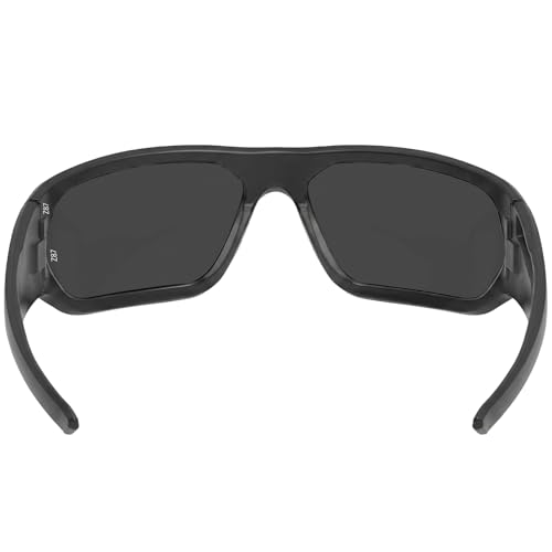 Image of MAXJULI XL Z87 Wrap Around Sports Sunglasses for Big Wide Heads Men TR90 Ultralight UV400 Protection Safety Glasses 8707