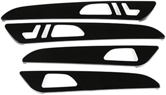 New Protective Inside Door Panels Compatible with Mercedes Benz GLE W166 2015-2019 GLE250 GLE300 GLE350 GLE400 GLE500 (with Seat Memory Buttons, Silver)