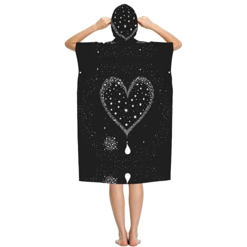 Poncho surf microfibra idéal pour se changer à la plage et sessions de natation d'été