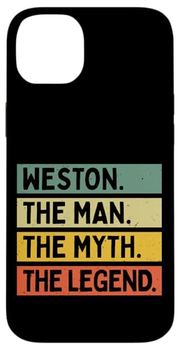 Weston The Man The Myth The Legend �ʔ������� �X�}�z�P�[�X iPhone 14 Plus �p