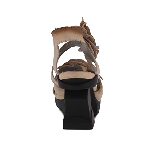 Image of Spring Step L`Artiste Women's Shelly Ankle Strap Sandal Beige EU 41 / US 9.5-10