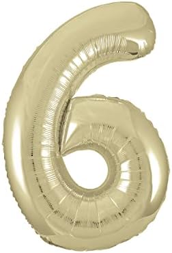 Unique Party 55741 - 34" Giant Blue Foil Number 1 Balloon