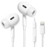 有線イヤホン ライトニング 立体サラウンド 高クオリティ通話 MFI認証 複数段階音量調節 耳の形状にフィット iPhone7～14/iPad 対応 | 内蔵マイク搭載 高クオリティクリア通話 リモコン付き 人間工学設計 ライトニング直挿し 充電不要 遅延なし image