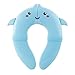 PandaEar Portable Potty Seat for Toddlers Travel, Foldable Potty Seat for Toddler Kids, Non-Slip, Fits Round & Oval Toilets - Ideal for Boys & Girls Potty Training - Includes Free Travel Bag