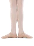 Bloch Synchrony Split Sole Balet, różowy, Medium