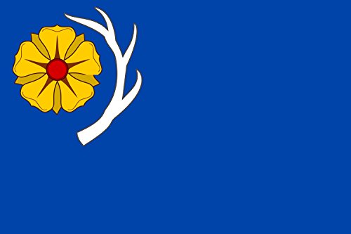 Drapeau Dobrohošť Modrý list grand format bleu pour décoration intérieure