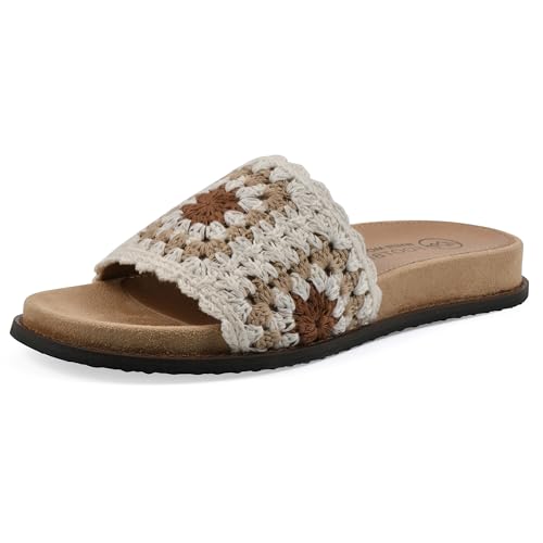 Sandale Maxim femme White Mountain nu-pieds crème multi fab taille 41 EU