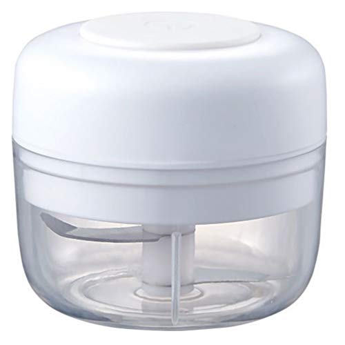 Hemoton Espremedor de Alho Picador de Legumes Elétrico Moedor de Alho Picador de Alho Utensílio de C