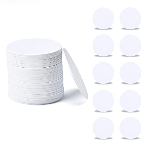LeadSeals 200 Pieces NFC Tags NTAG215 NFC 215 Cards Rewritable Blank Coin Amiibo Cards 25mm(0.98 Inch) 504 Bytes Memory Compatible with TagMo and Amiibo for All NFC Enabled Smart Phones and Devices