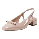 Bandolino Women's Andies Pump, Light Natural Patent 110, 8.5
