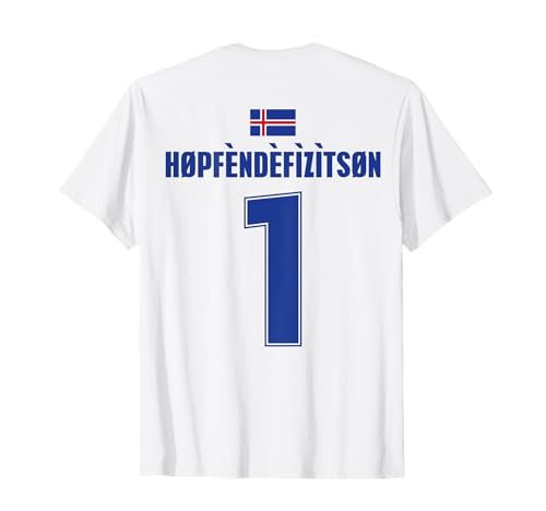 Nombre islandés en camiseta de fútbol Islandia Mallorca Camiseta