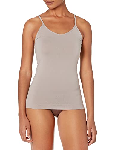 Yummie Womens Non-Shaping Simply Soft Seamless Camisole Cami Shirt, Zinc, Medium Us #TOP16