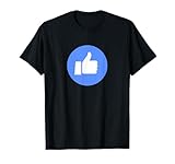 Thumbs Up Like Face Book Icon T-Shirt