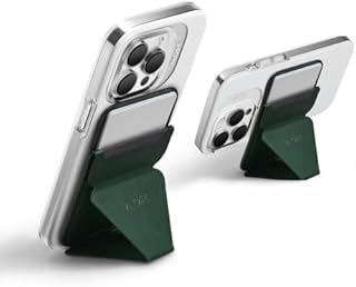 MOFT Snap-On Magnetic Phone Stand Magsafe Compatible Wallet for iPhone 13 / 13 Mini / 13 Pro Max & iPhone 12 Series Enhanced Magnetic Strength, 3 Card Holder