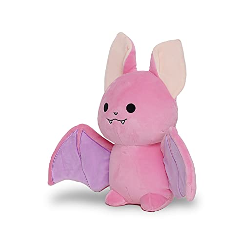 Avocatt Pink Bat Stuffed Plush - 10 Inches Stuffed Bat Plushie - Plushy And Squishy Toy Goth Stuffed Animal - Cute Toy Gift For Boys And Girls #TOP1