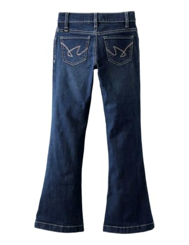 Western Jeans Girls Violet Hand Sanded Dark Wash CB230610082