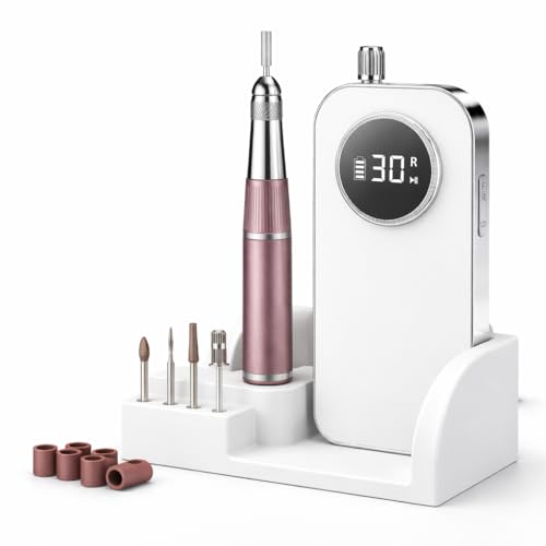 45000 RPM Brushless Nail Drill with LCD Display