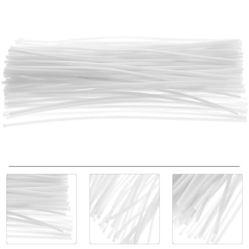 Unomor mechas de algodón preenceradas 100 pcs DIY miniatura 4