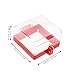 NUOBESTY Transparent Switch Cover with Locking Protection for Wall Push Button Clear Switch Cap Prevents Accidental Touch Easy Tool Installation for Home and Industrial Use