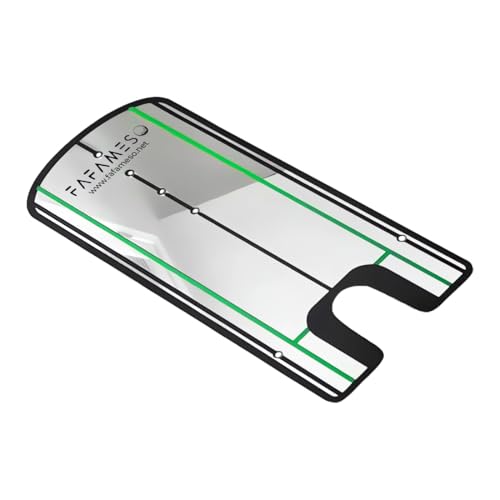 Confidence Golf PRACTICE Putting Mat with hazards 9' X 2'