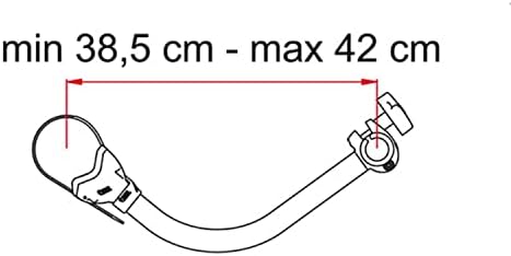 Fiamma Uchwyt rowerowy Bike-Block Pro 3 czarny