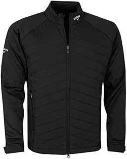 Callaway Golf Mens Primaloft SwingTech Quilted Insulated Thermal Jacket
