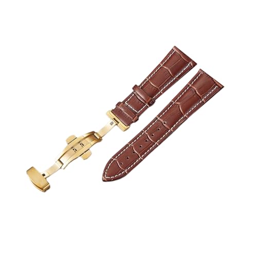 Bracelet montre cuir fermeture boucle déployante sécurisée et système démontage rapide