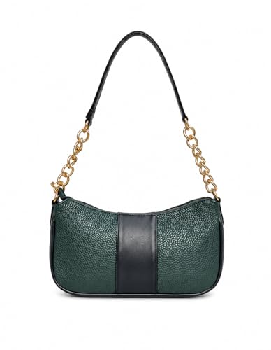 Image of Colorblocked Shoulder Bag for Women with Adjustable & Detachable Sling Strap | Stylish Crossbody & Shoulder Purse | Lightweight Daily Use Handbag for Office, Travel & Casual