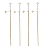 Material: Hergestellt aus hübschem Holz, hat es eine gute Haltbarkeit und Praktikabilität, nicht toxisch, langlebig und wiederverwendbar und kann für viele Male mit der Verwendung standhalten