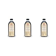 Rawleigh Double Strength Vanilla Flavoring 2X Concentrated Vanilla from Pure Bourbon Madagascar Beans | Rich Baking Flavor, Use Less | 12 fl oz Value Size | Cost-Effective Alternative to Pure Vanilla Extract - Pack of 3