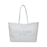 Steve Madden Tote Bsoto Plateado para Mujer