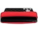 Digittrade LS160-11 Filly Designer Netbook Case 11,6 Zoll (29,5 cm) passend für Tablet 11 bis 12 3 Zoll Neopren Schutz-Hülle Tasche Sleeve grau schwarz rot
